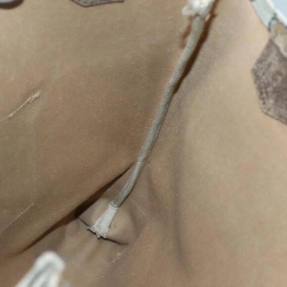 GUCCI GG Supreme Web Sherry Line Tote Bag PVC Beige Auth ep9399 - Picture 12 of 16